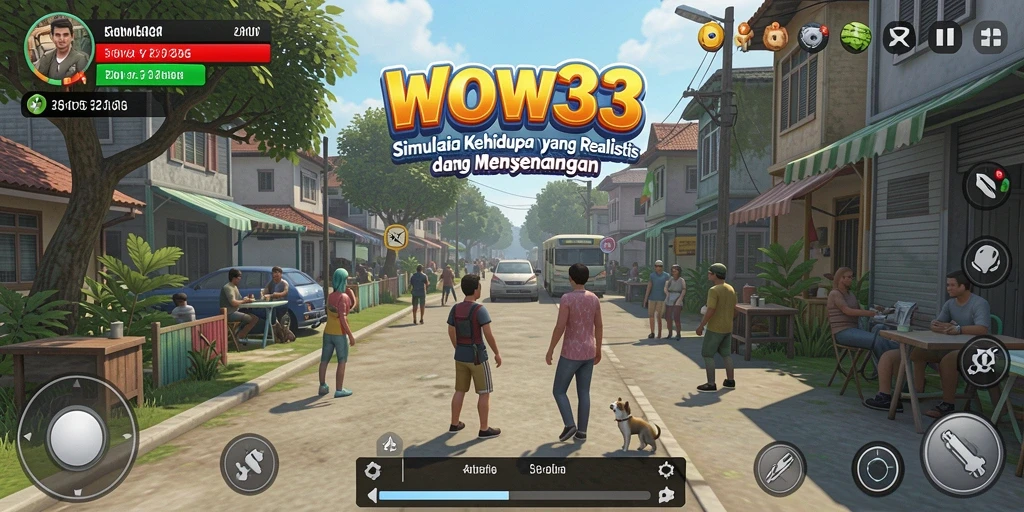Tampilan gameplay WOW33 yang interaktif dan menyenangkan.
